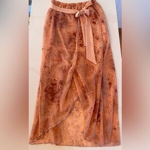 Wanderlux Skirt With Tie Waist Detailing